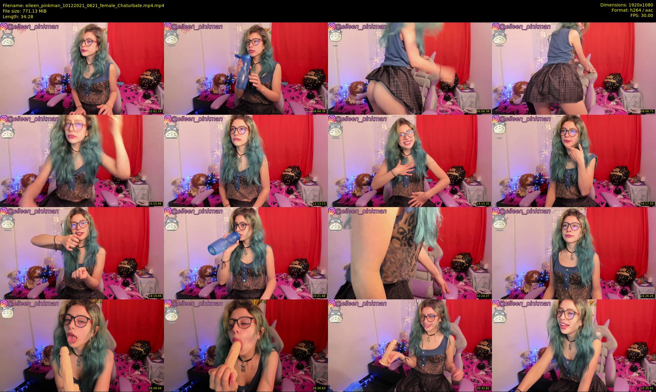 eileen_pinkman — 35 minute Chaturbate female cam show recording, 1080p, Dec 10, 2021