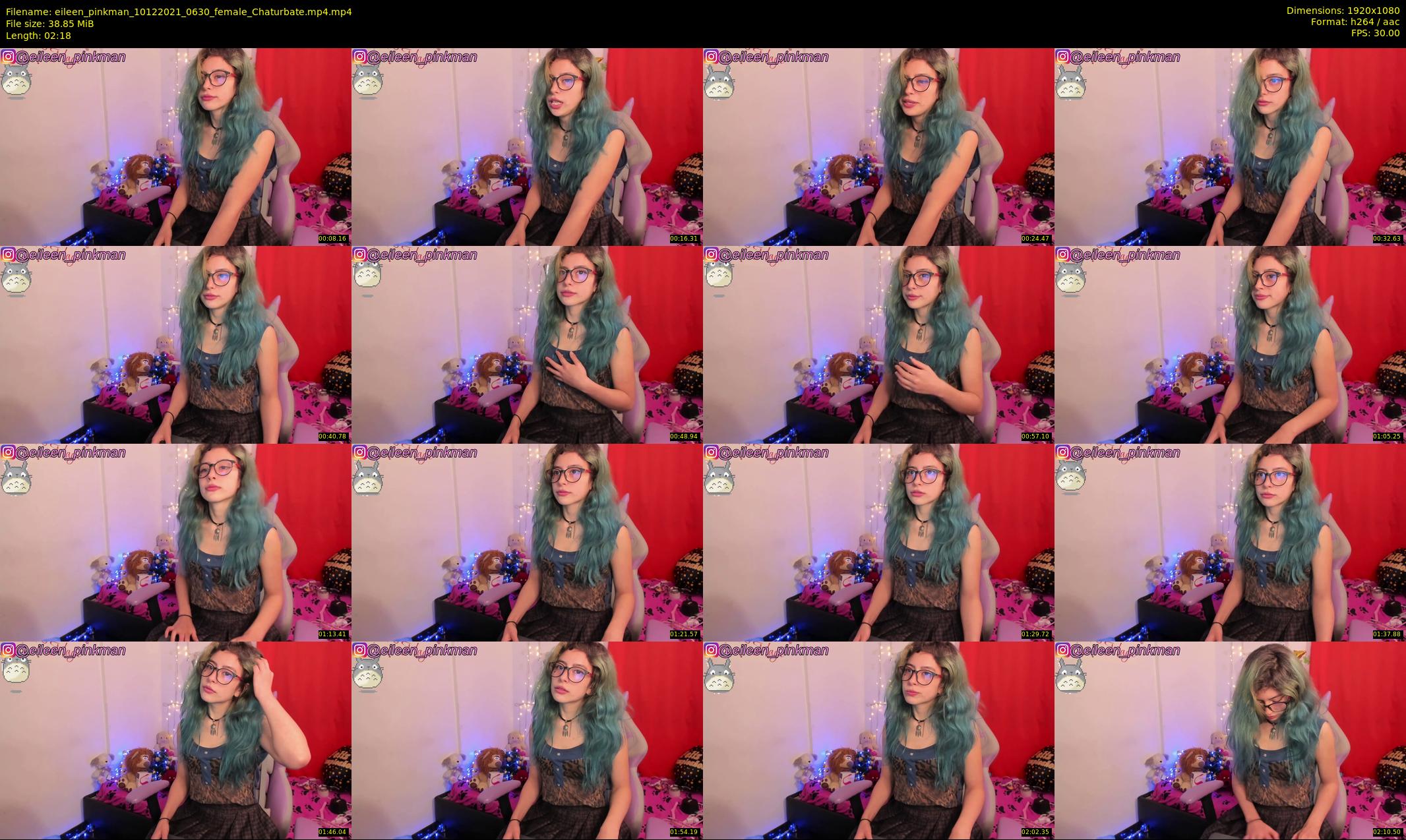eileen_pinkman — 3 minute Chaturbate female cam show recording, 1080p, Dec 10, 2021