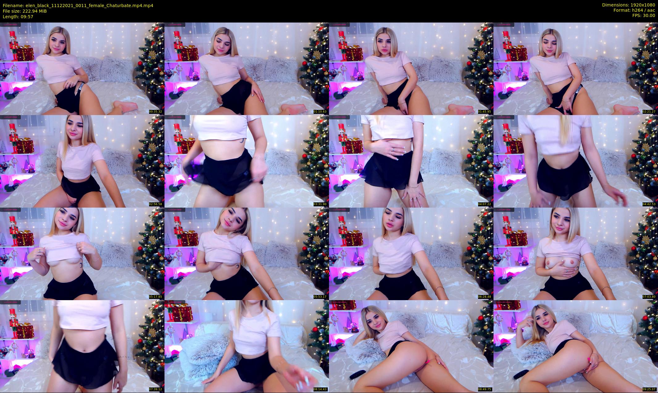 elen_black — 10 minute Chaturbate female cam show recording, 1080p, Dec 11, 2021