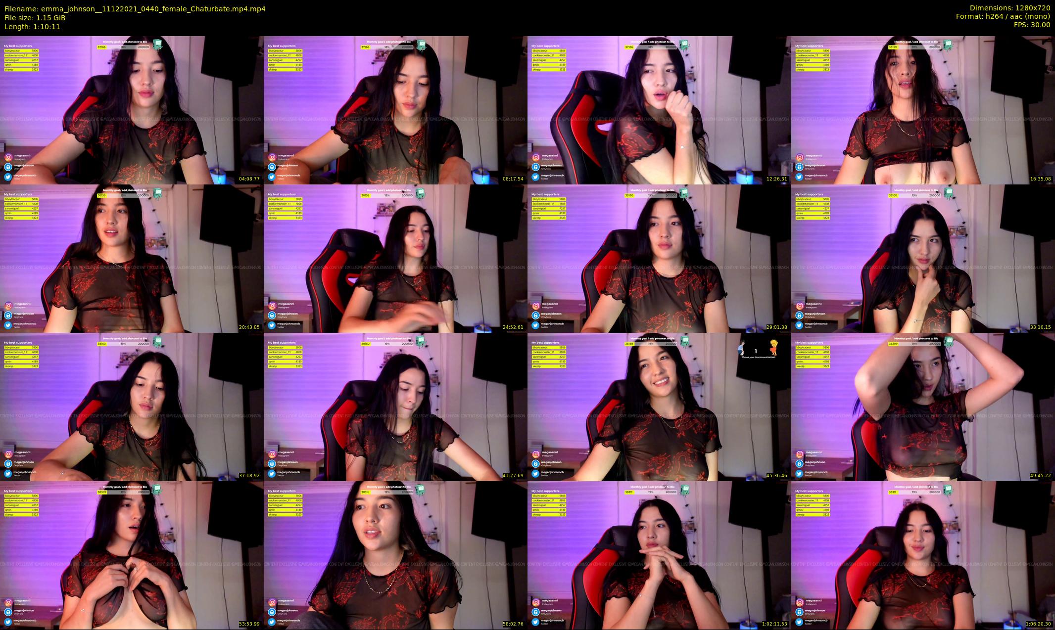 emma_johnson_ — 71 minute Chaturbate female cam show recording, 720p, Dec 11, 2021
