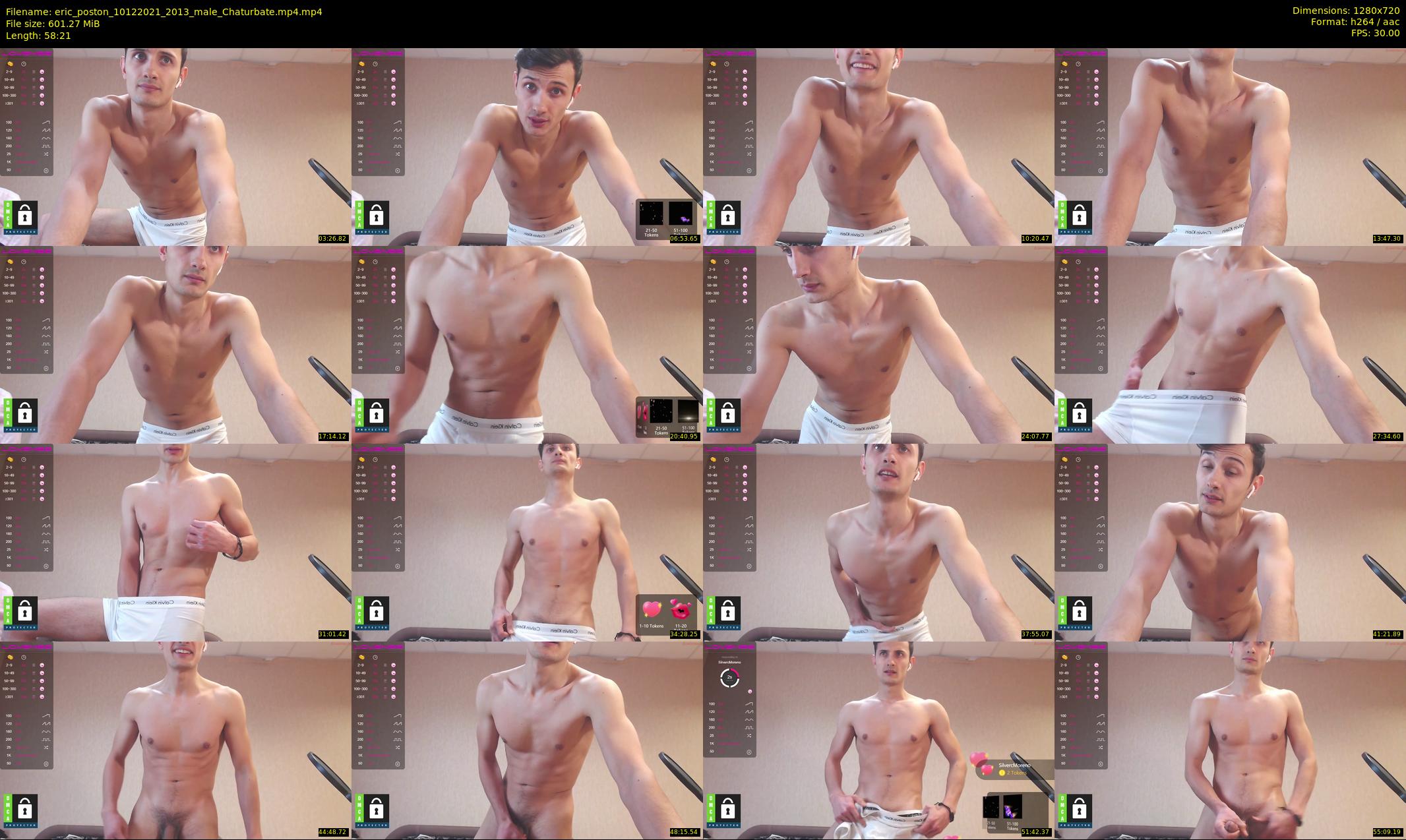 eric_poston — 59 minute Chaturbate male cam show recording, 720p, Dec 10, 2021