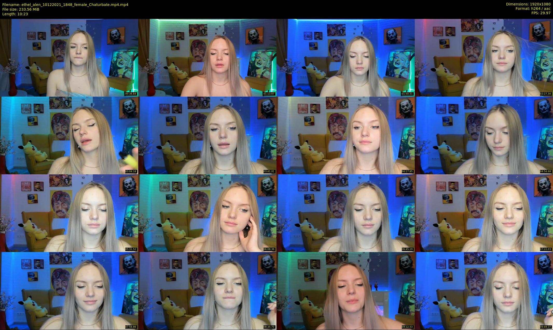 ethel_alen — 11 minute Chaturbate female cam show recording, 1080p, Dec 10, 2021