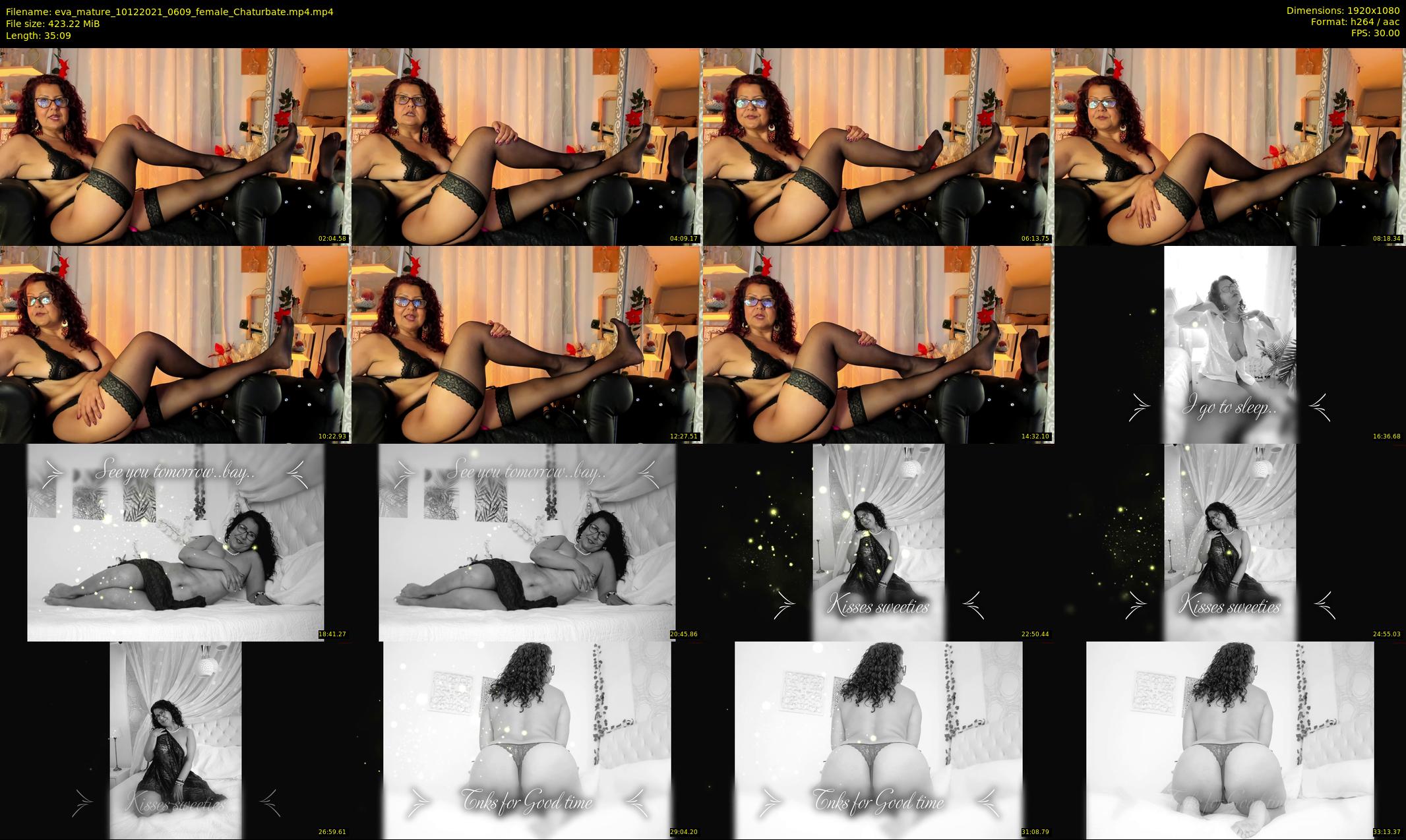 eva_mature — 36 minute Chaturbate female cam show recording, 1080p, Dec 10, 2021