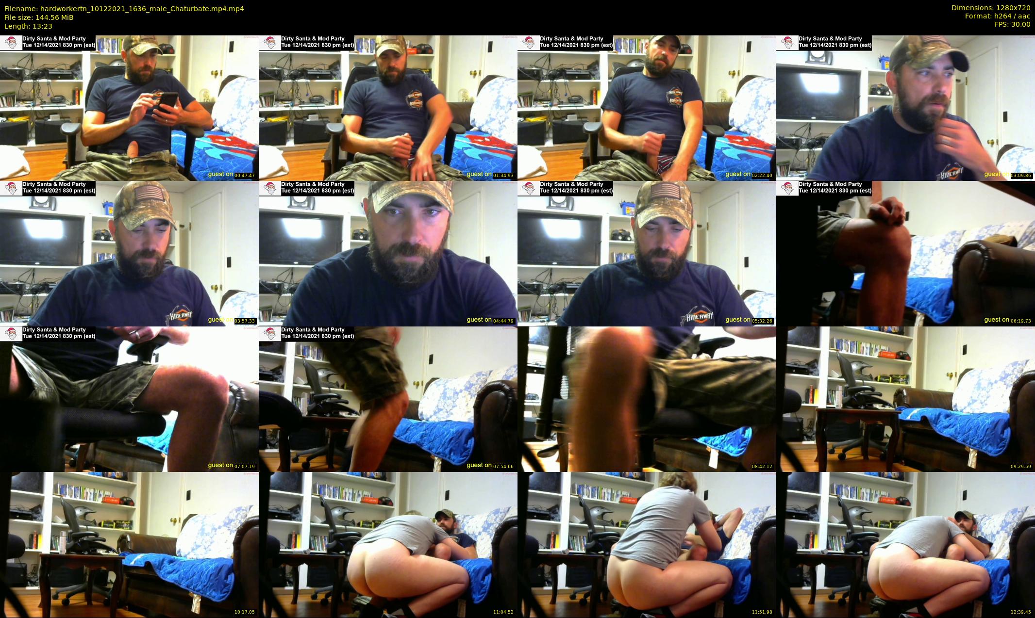 hardworkertn — 14 minute Chaturbate male cam show recording, 720p, Dec 10, 2021