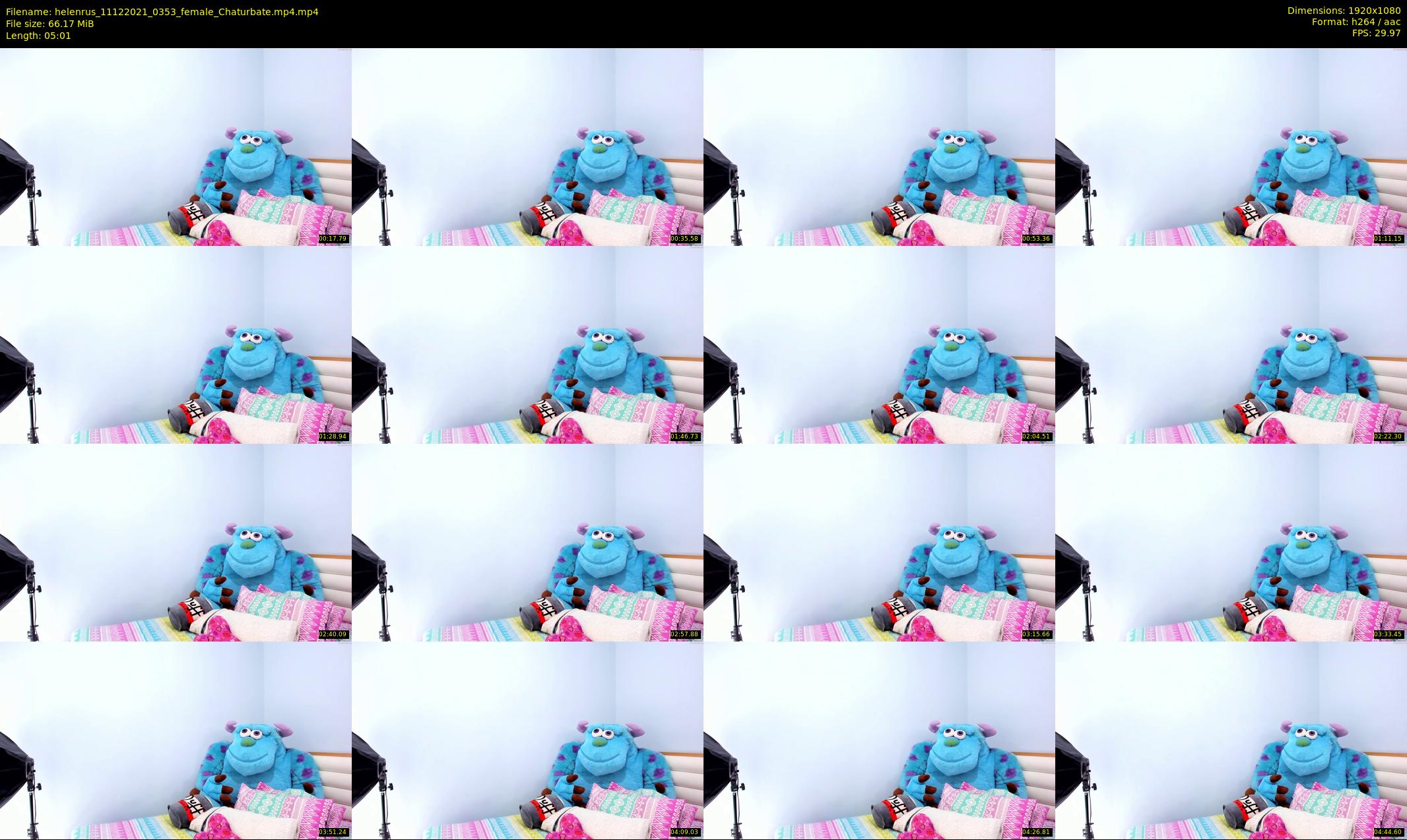 helenrus — 6 minute Chaturbate female cam show recording, 1080p, Dec 11, 2021