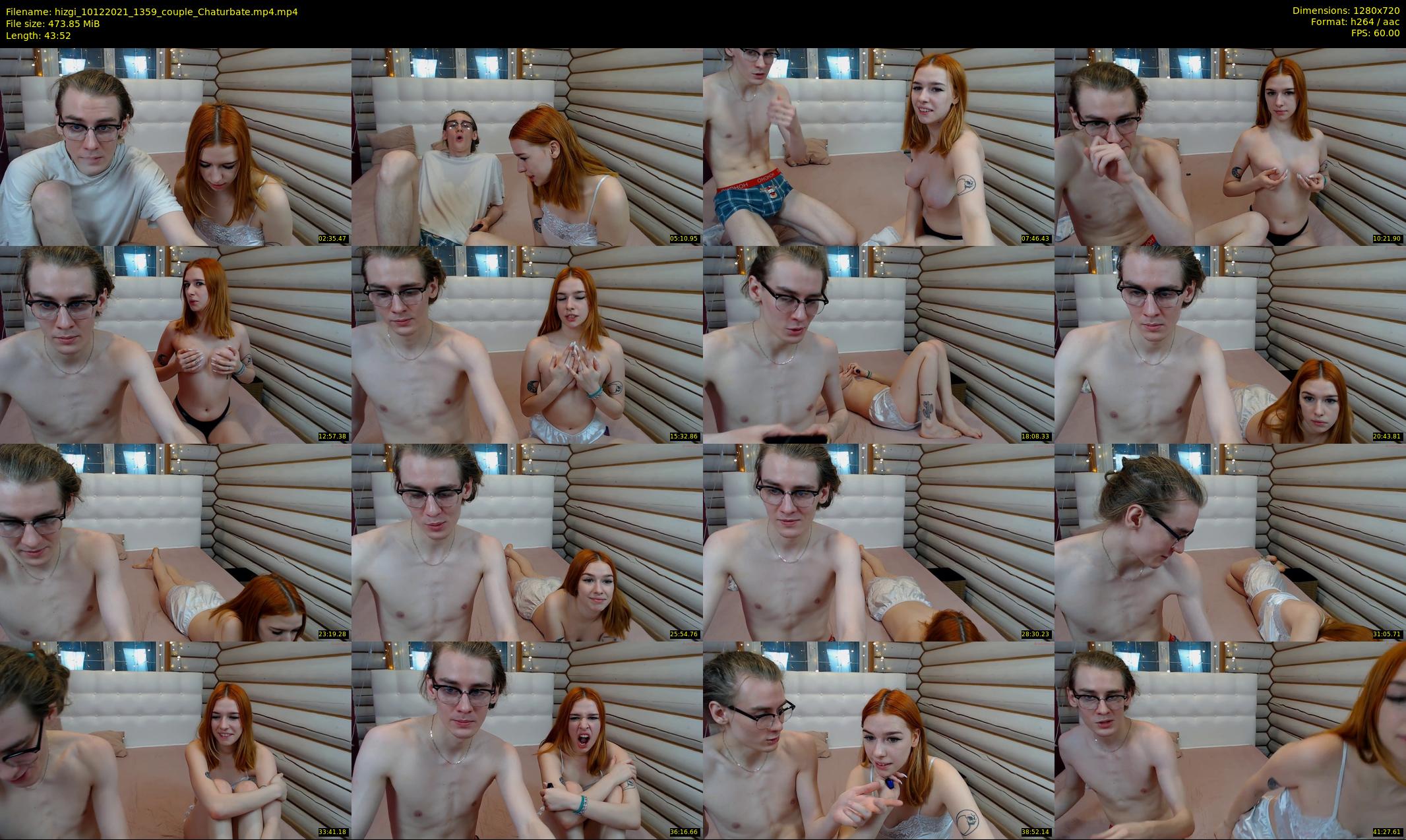 hizgi — 44 minute Chaturbate couple cam show recording, 720p, Dec 10, 2021