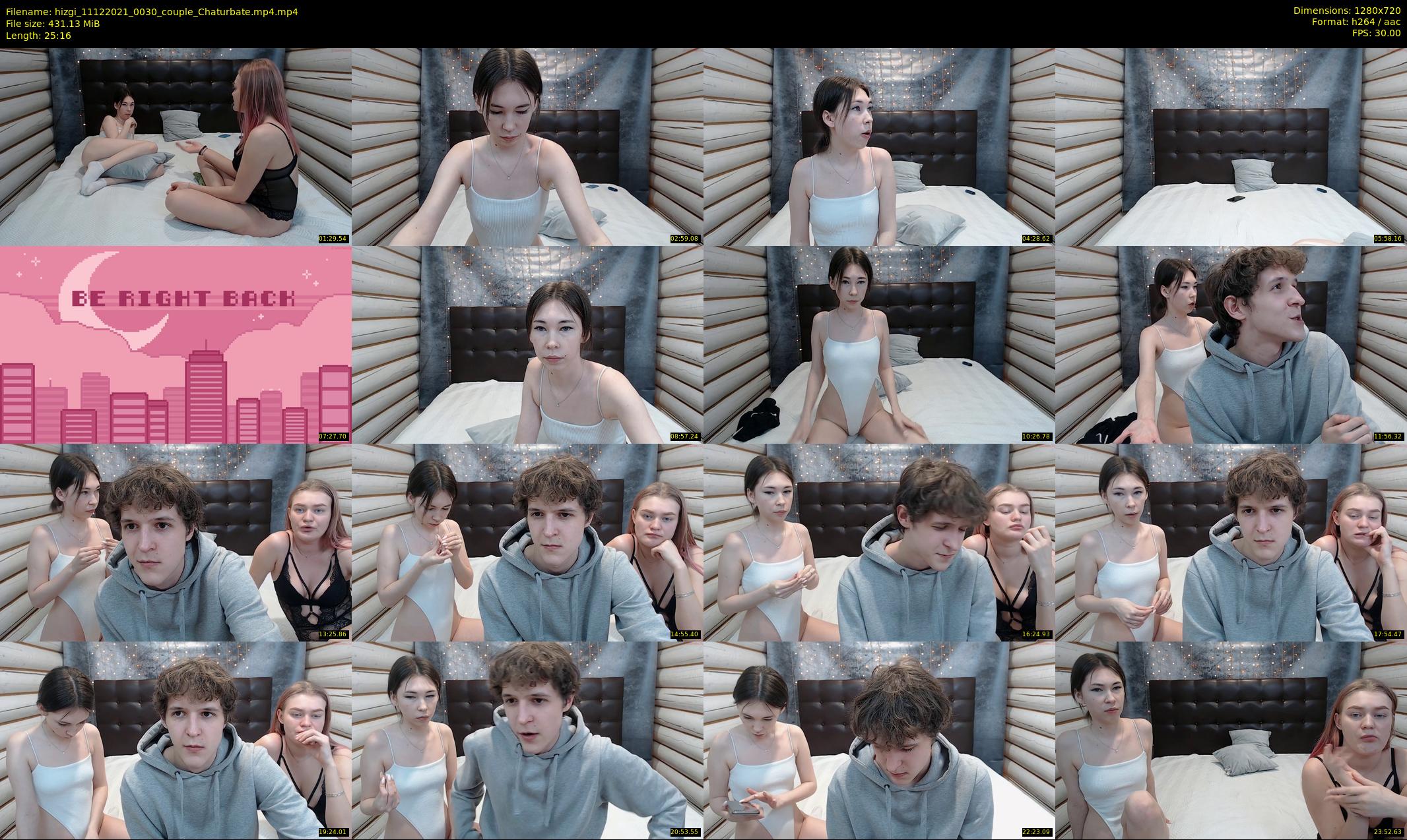 hizgi — 26 minute Chaturbate couple cam show recording, 720p, Dec 11, 2021