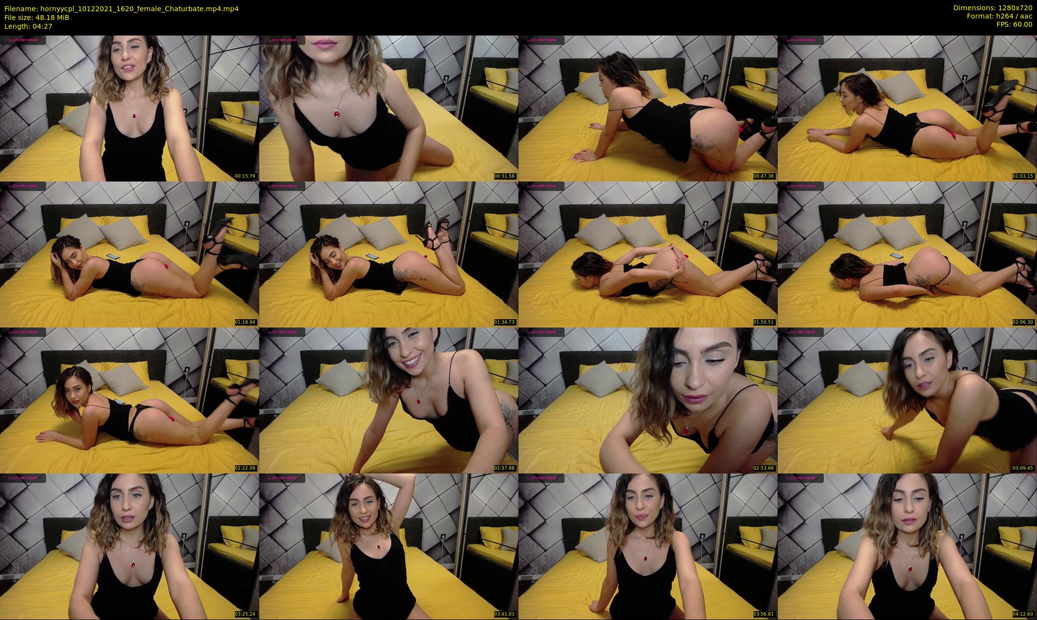 hornyycpl — 5 minute Chaturbate couple cam show recording, 720p, Dec 10, 2021