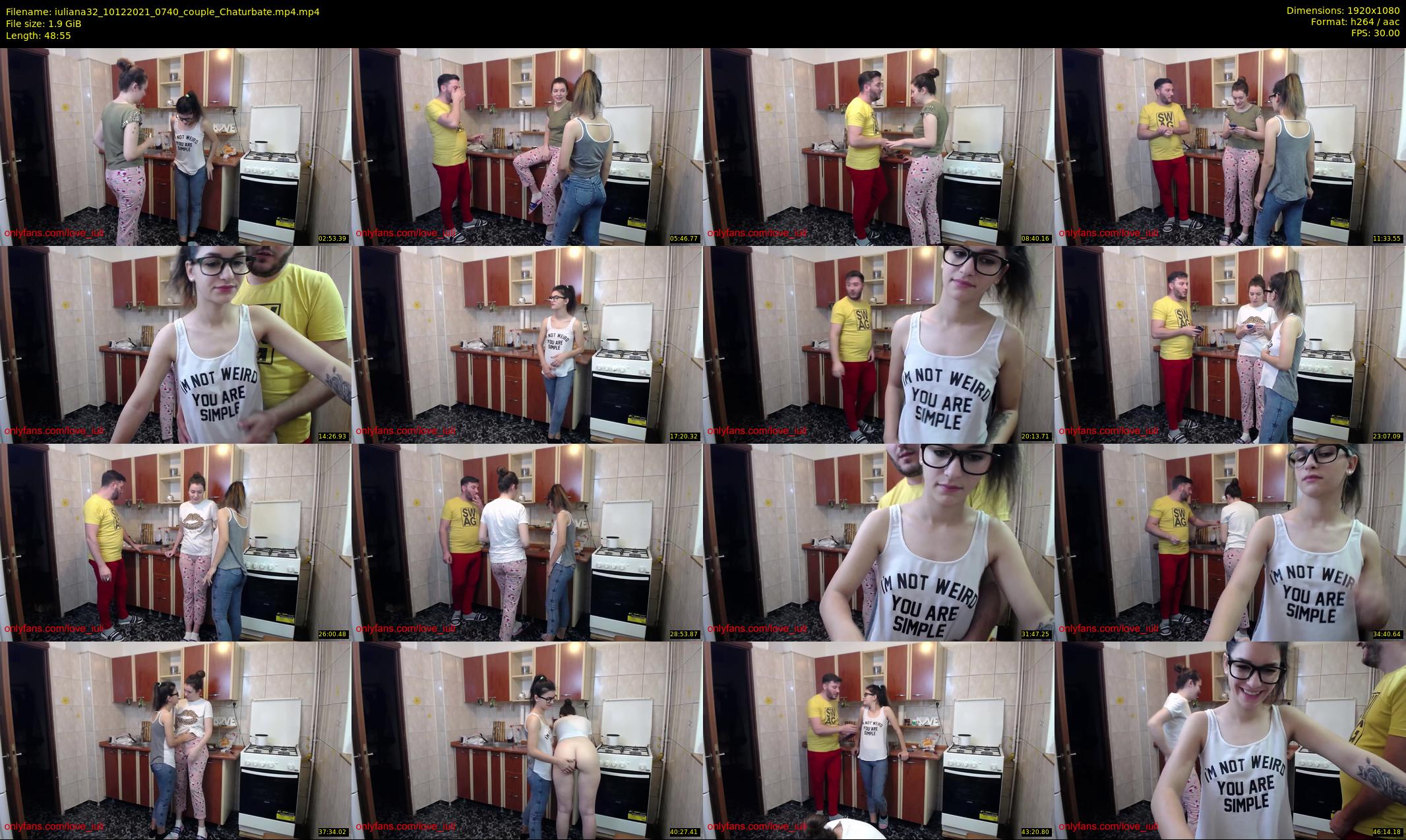 iuliana32 — 49 minute Chaturbate couple cam show recording, 1080p, Dec 10, 2021