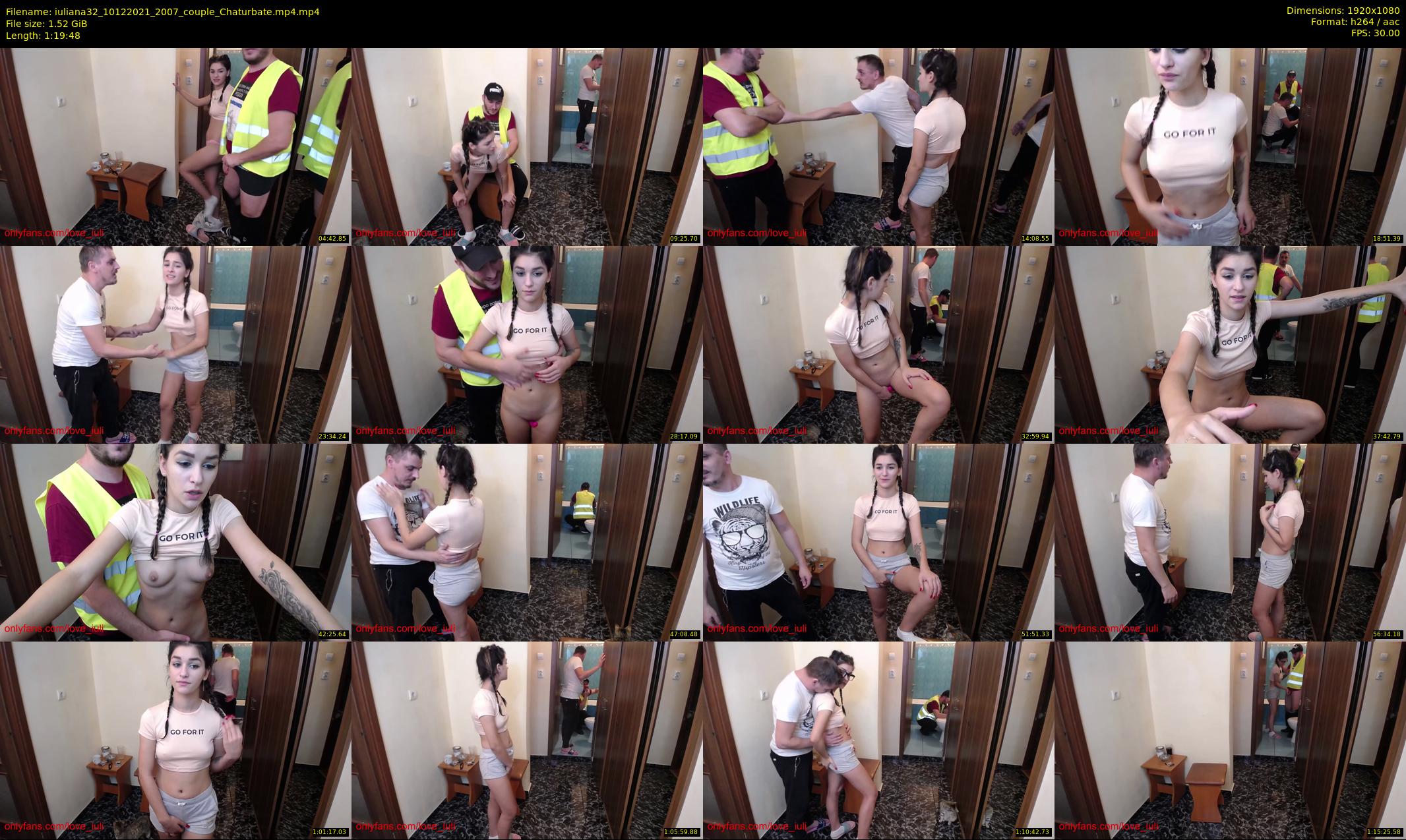 iuliana32 — 80 minute Chaturbate couple cam show recording, 1080p, Dec 10, 2021