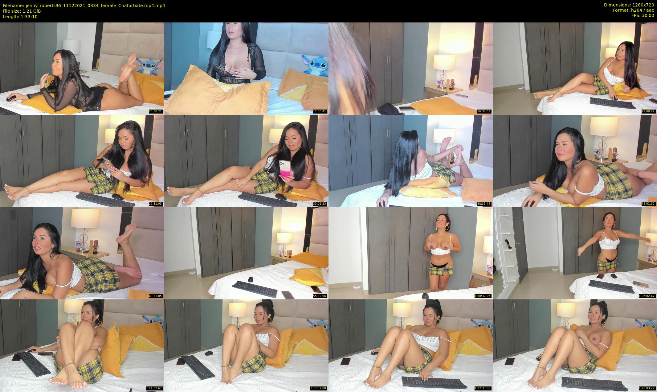 jenny_roberts96 — 94 minute Chaturbate female cam show recording, 720p, Dec 11, 2021