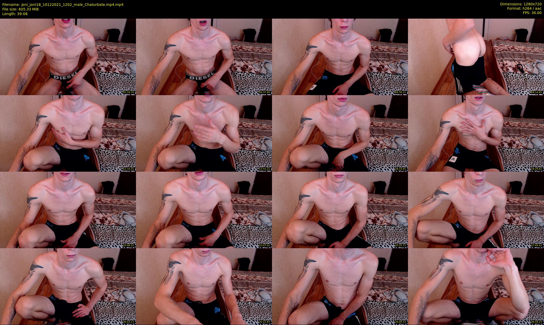 joni_joni18 — 40 minute Chaturbate male cam show recording, 720p, Dec 10, 2021