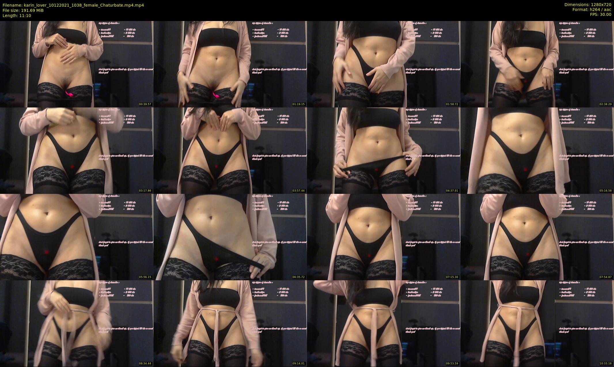 karin_lover — 12 minute Chaturbate female cam show recording, 720p, Dec 10, 2021
