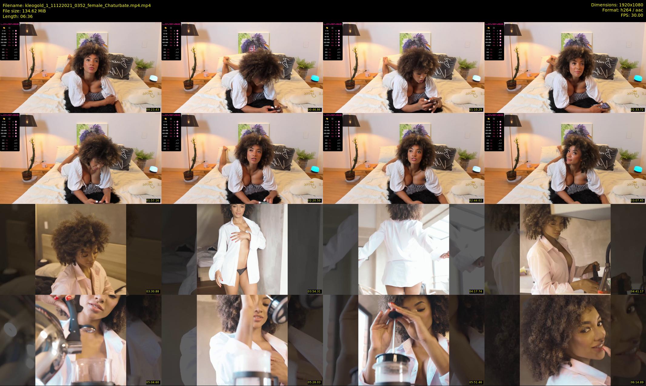 kleogold_1 — 7 minute Chaturbate female cam show recording, 1080p, Dec 11, 2021