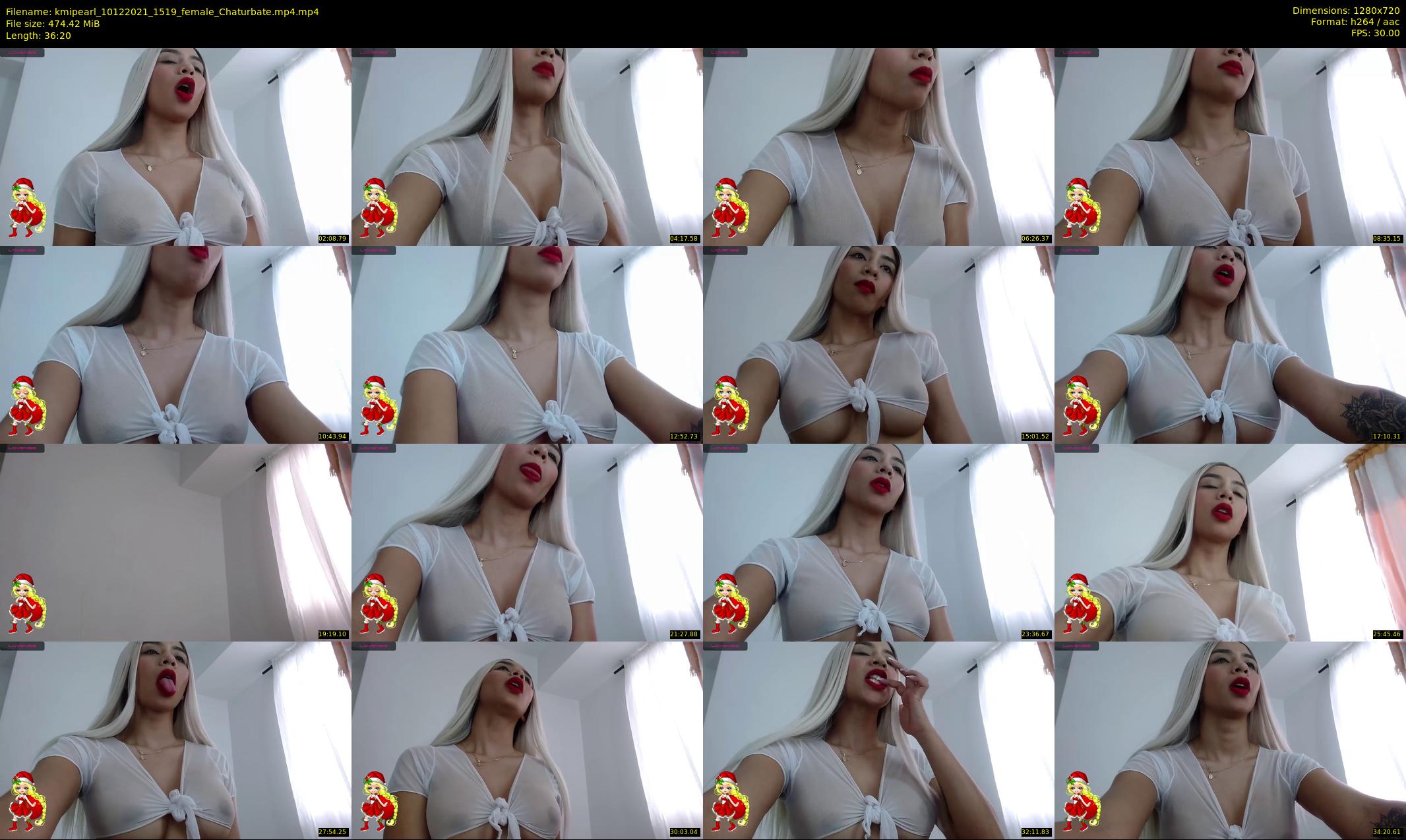 kmipearl — 37 minute Chaturbate female cam show recording, 720p, Dec 10, 2021