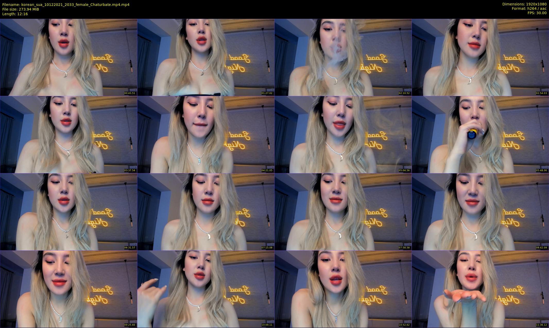 korean_sua — 13 minute Chaturbate female cam show recording, 1080p, Dec 10, 2021