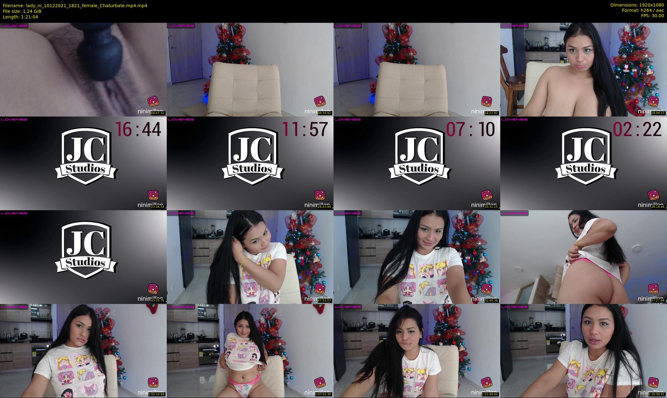 lady_ni — 82 minute Chaturbate female cam show recording, 1080p, Dec 10, 2021