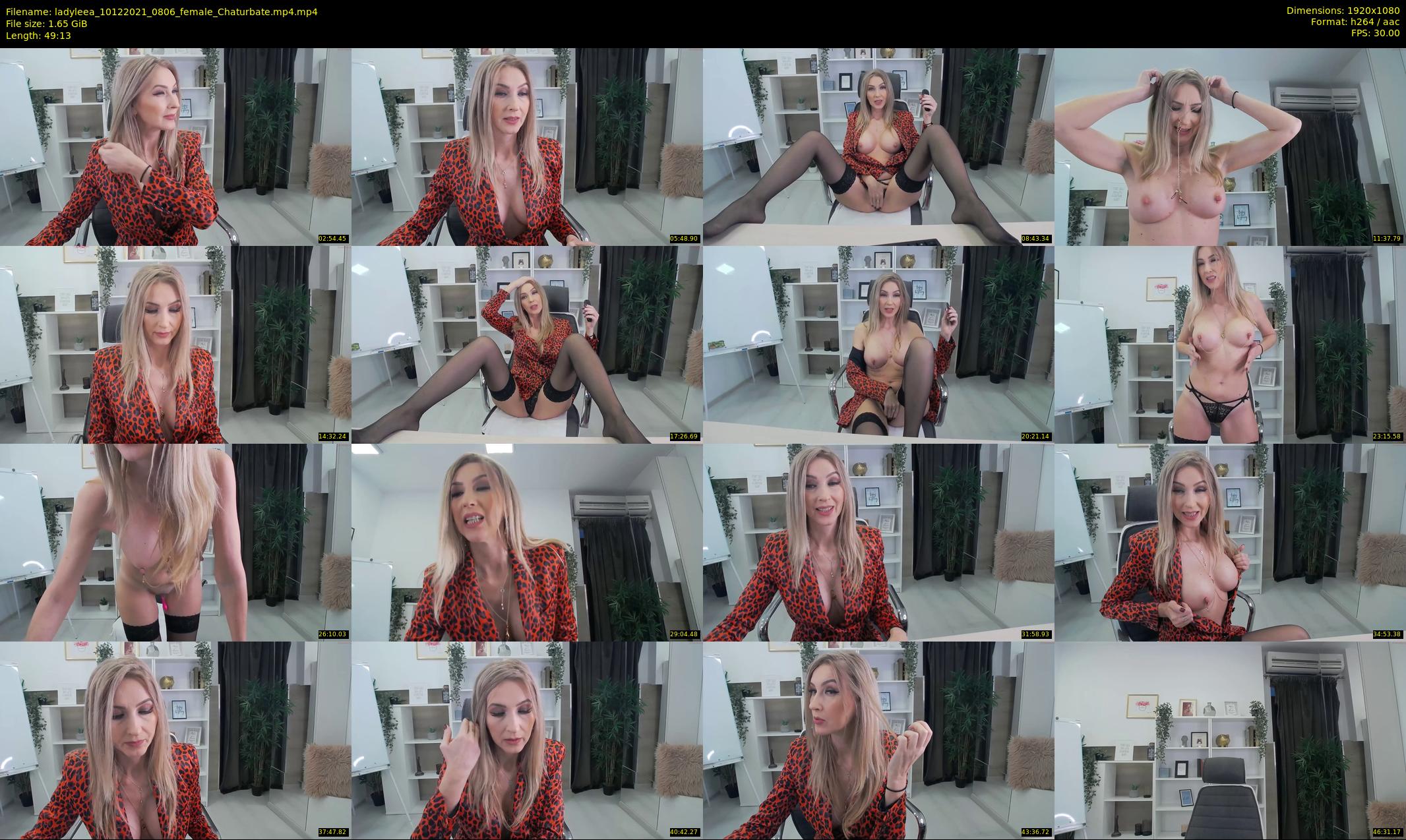 ladyleea — 50 minute Chaturbate female cam show recording, 1080p, Dec 10, 2021