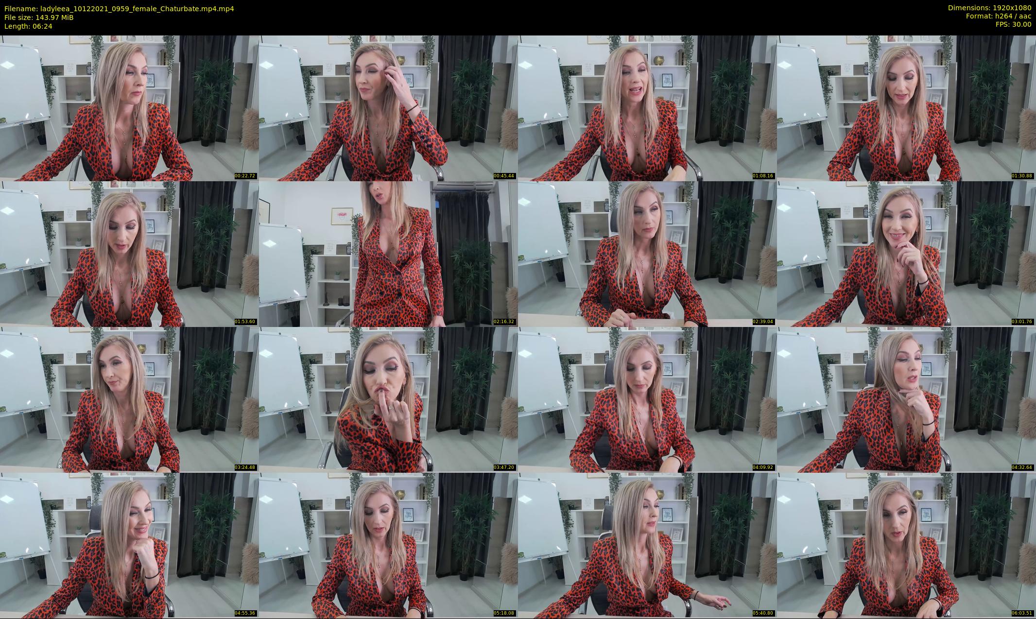 ladyleea — 7 minute Chaturbate female cam show recording, 1080p, Dec 10, 2021