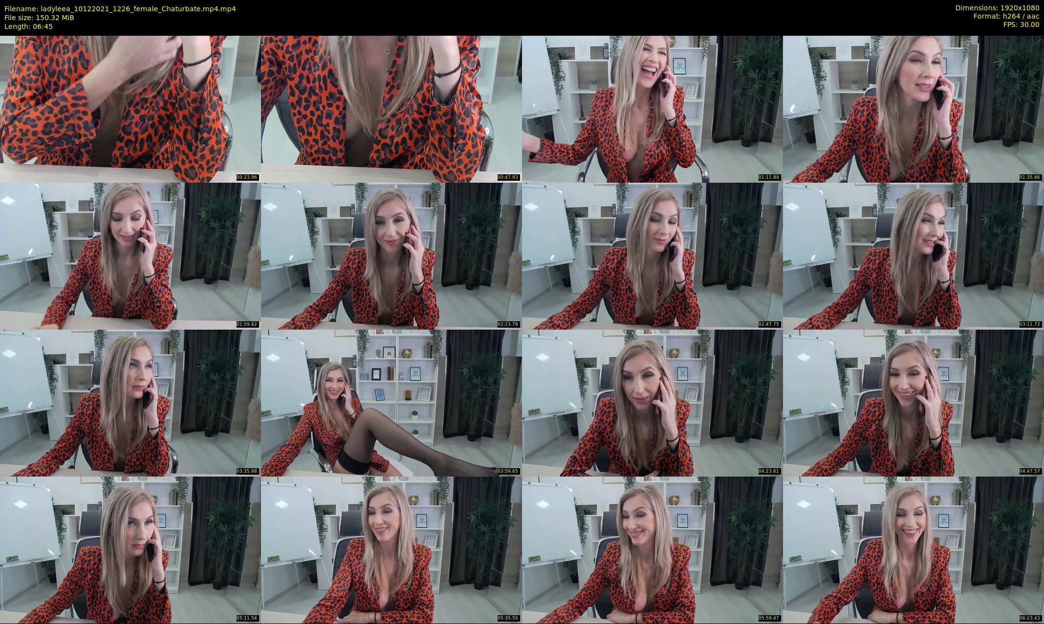 ladyleea — 7 minute Chaturbate female cam show recording, 1080p, Dec 10, 2021