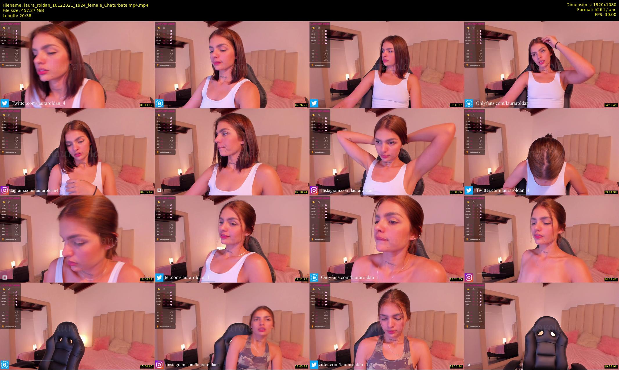 laura_roldan — 21 minute Chaturbate female cam show recording, 1080p, Dec 10, 2021