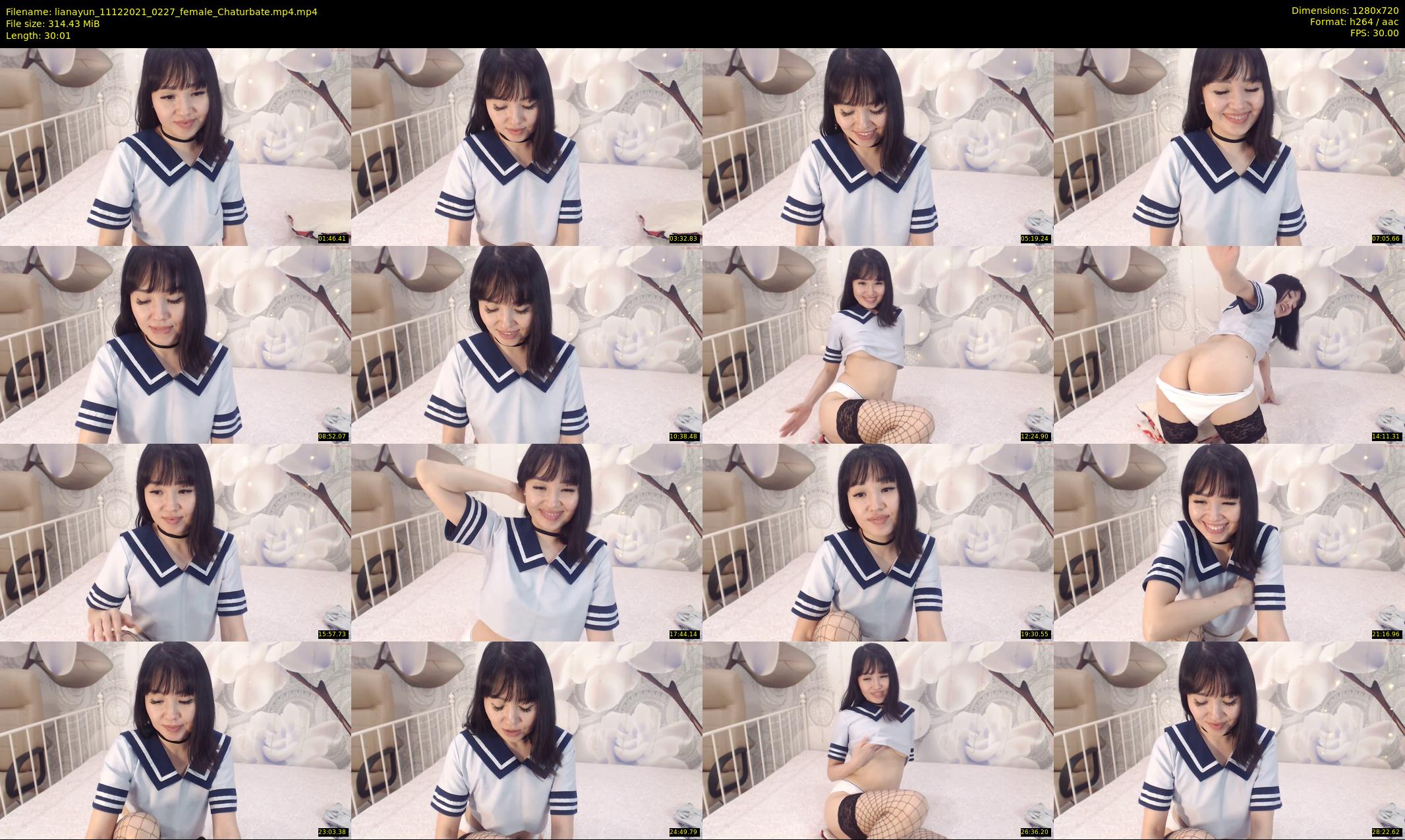 lianayun — 31 minute Chaturbate female cam show recording, 720p, Dec 11, 2021