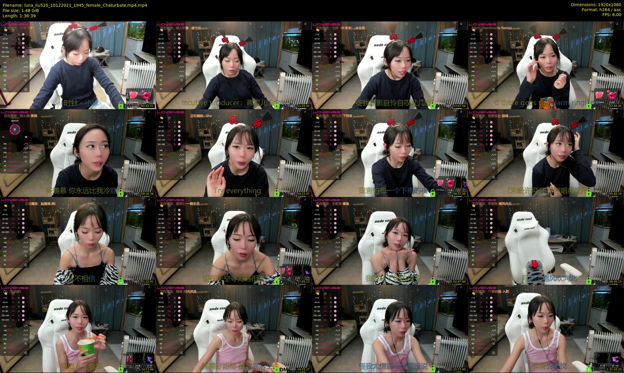 luna_liu520 — 97 minute Chaturbate female cam show recording, 1080p, Dec 10, 2021