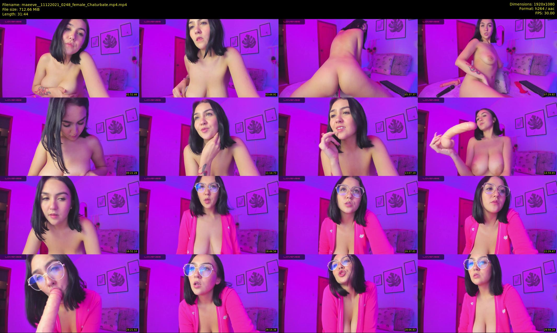 maeeve_ — 32 minute Chaturbate female cam show recording, 1080p, Dec 11, 2021