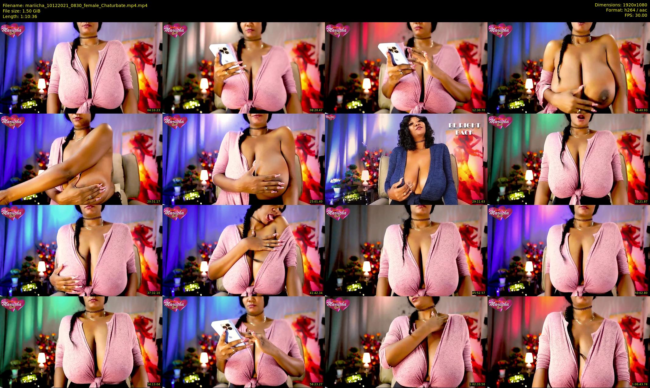 mariicha — 71 minute Chaturbate female cam show recording, 1080p, Dec 10, 2021