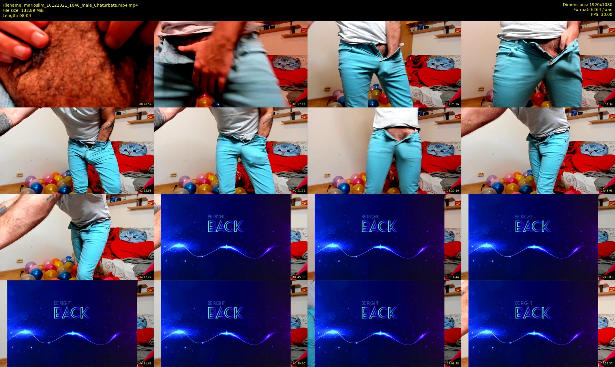 marioslim — 9 minute Chaturbate male cam show recording, 1080p, Dec 10, 2021