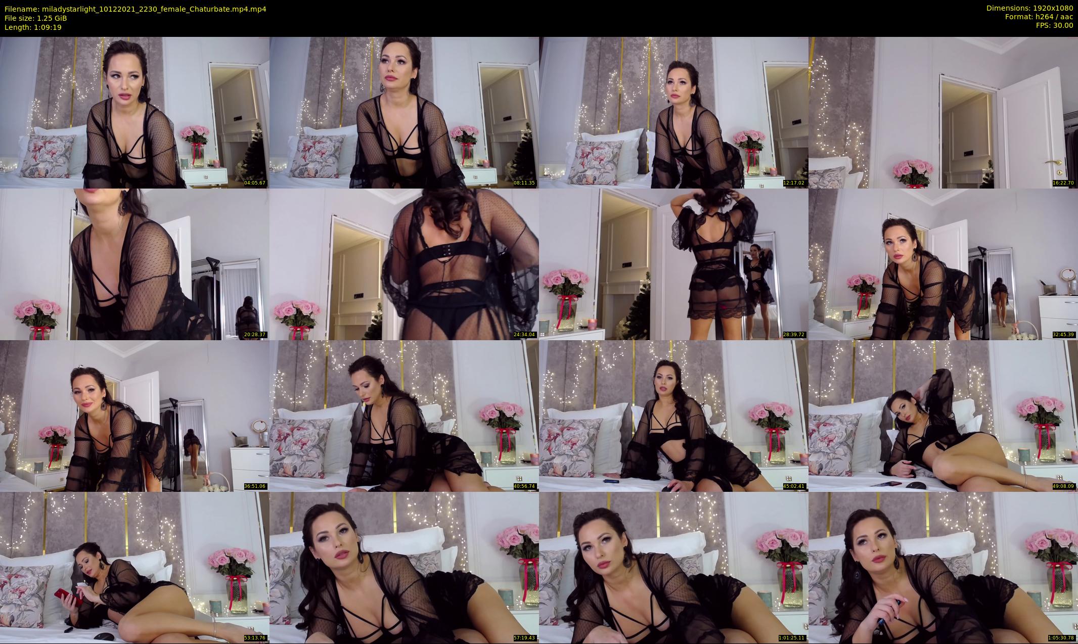 miladystarlight — 70 minute Chaturbate female cam show recording, 1080p, Dec 10, 2021