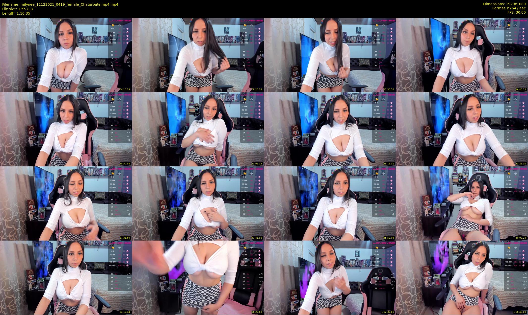 milynee — 71 minute Chaturbate female cam show recording, 1080p, Dec 11, 2021