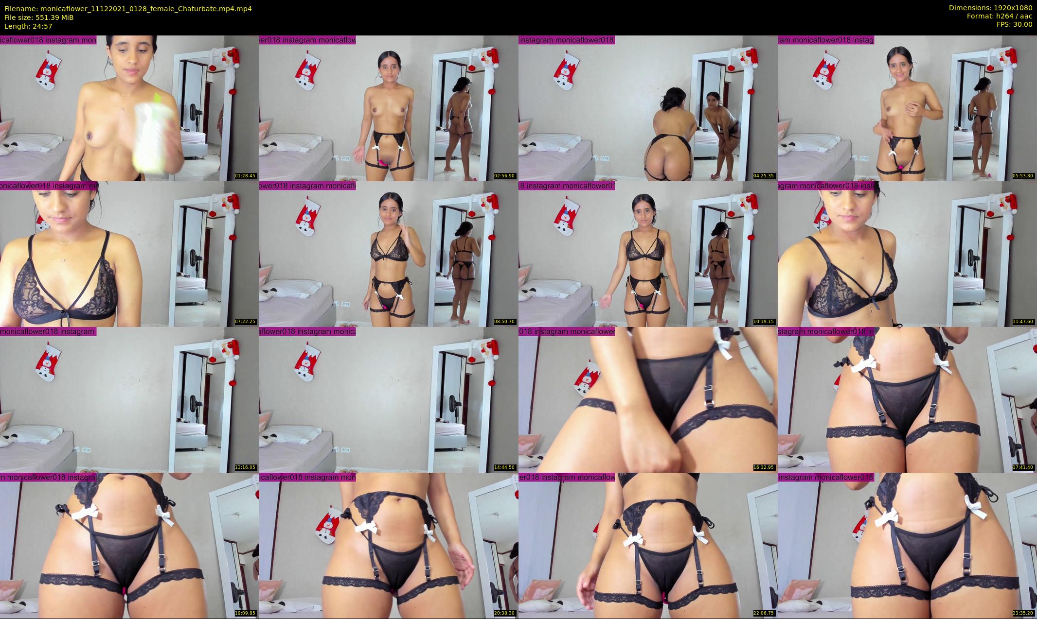 monicaflower — 25 minute Chaturbate female cam show recording, 1080p, Dec 11, 2021