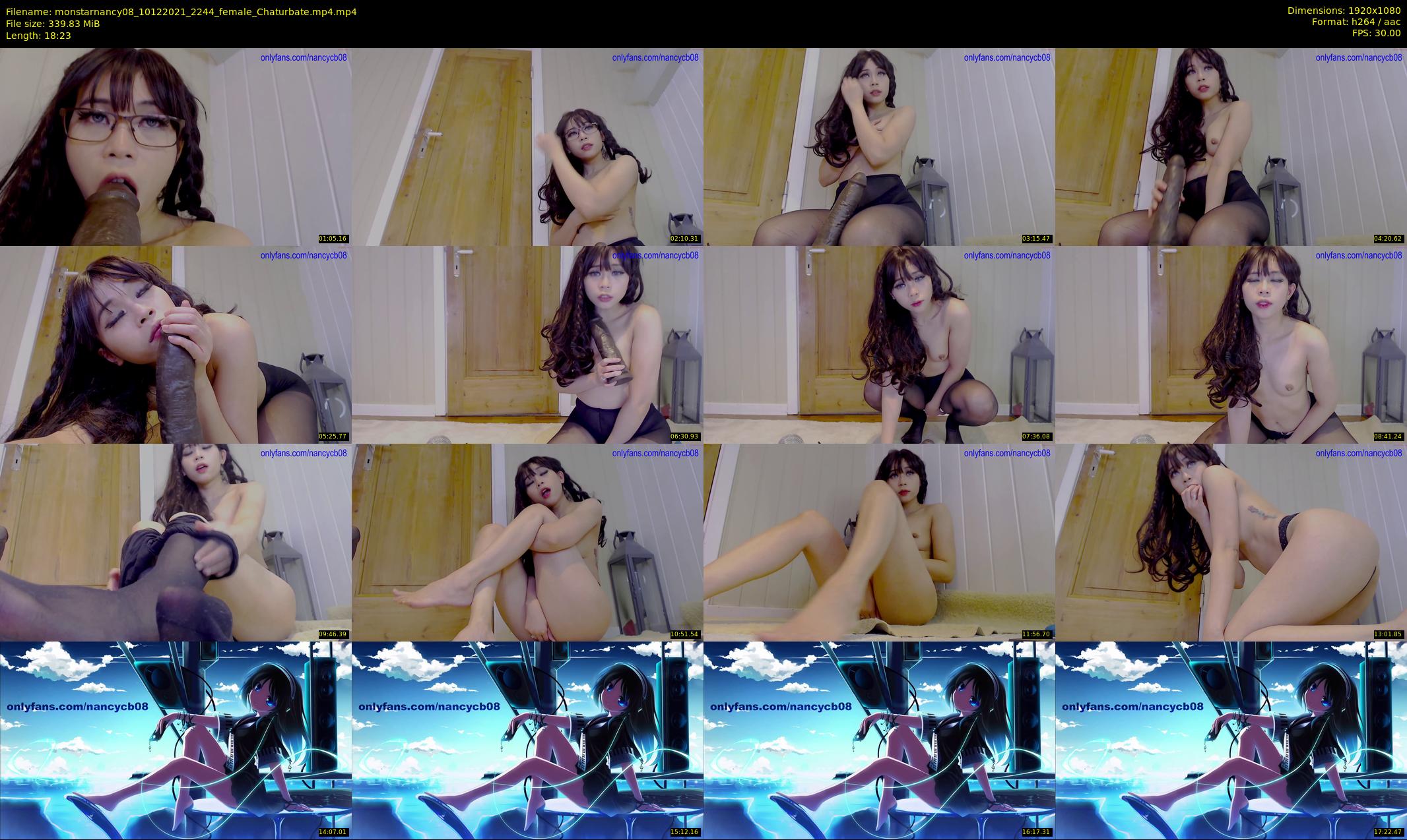 monstarnancy08 — 19 minute Chaturbate female cam show recording, 1080p, Dec 10, 2021