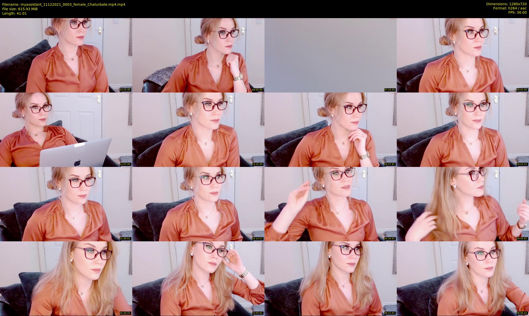 myassistant — 42 minute Chaturbate female cam show recording, 720p, Dec 11, 2021