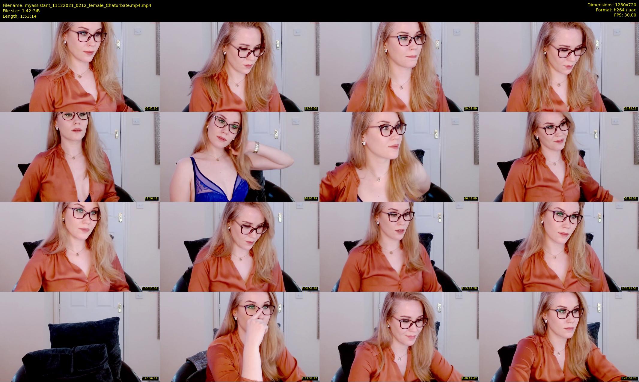 myassistant — 114 minute Chaturbate female cam show recording, 720p, Dec 11, 2021