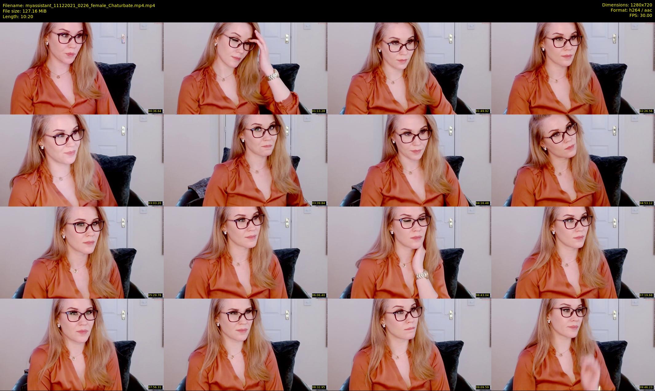 myassistant — 11 minute Chaturbate female cam show recording, 720p, Dec 11, 2021