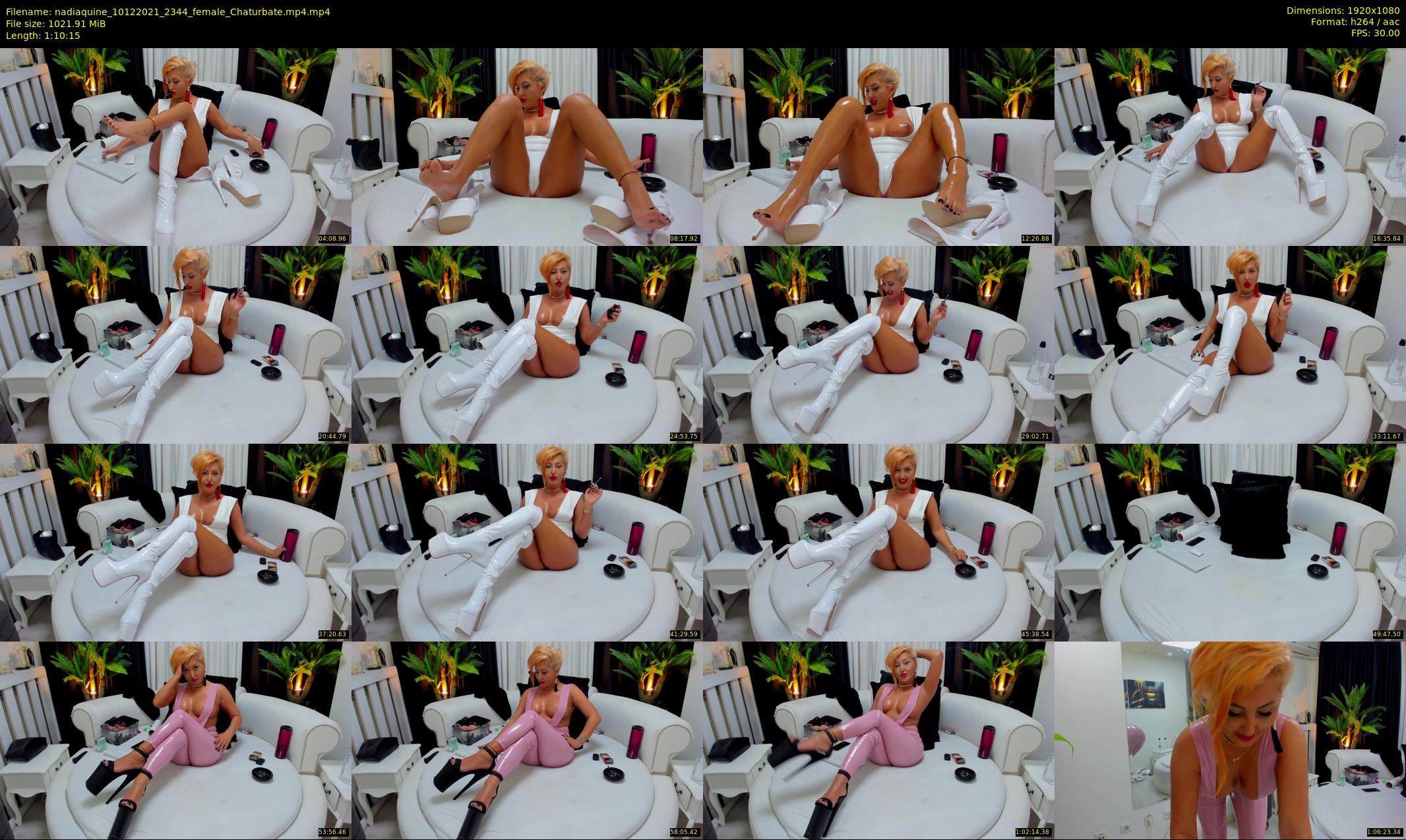 nadiaquine — 71 minute Chaturbate female cam show recording, 1080p, Dec 10, 2021