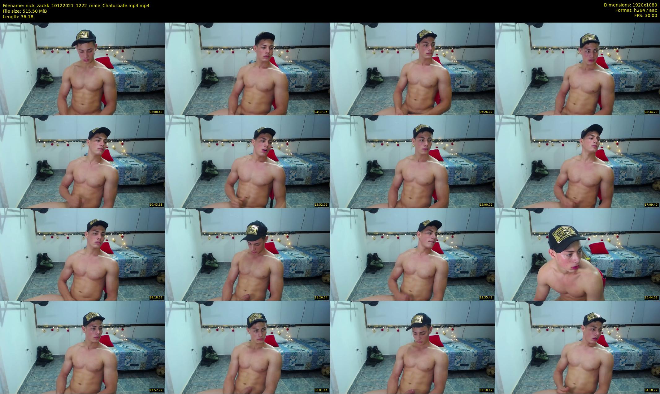 nick_zackk — 37 minute Chaturbate male cam show recording, 1080p, Dec 10, 2021
