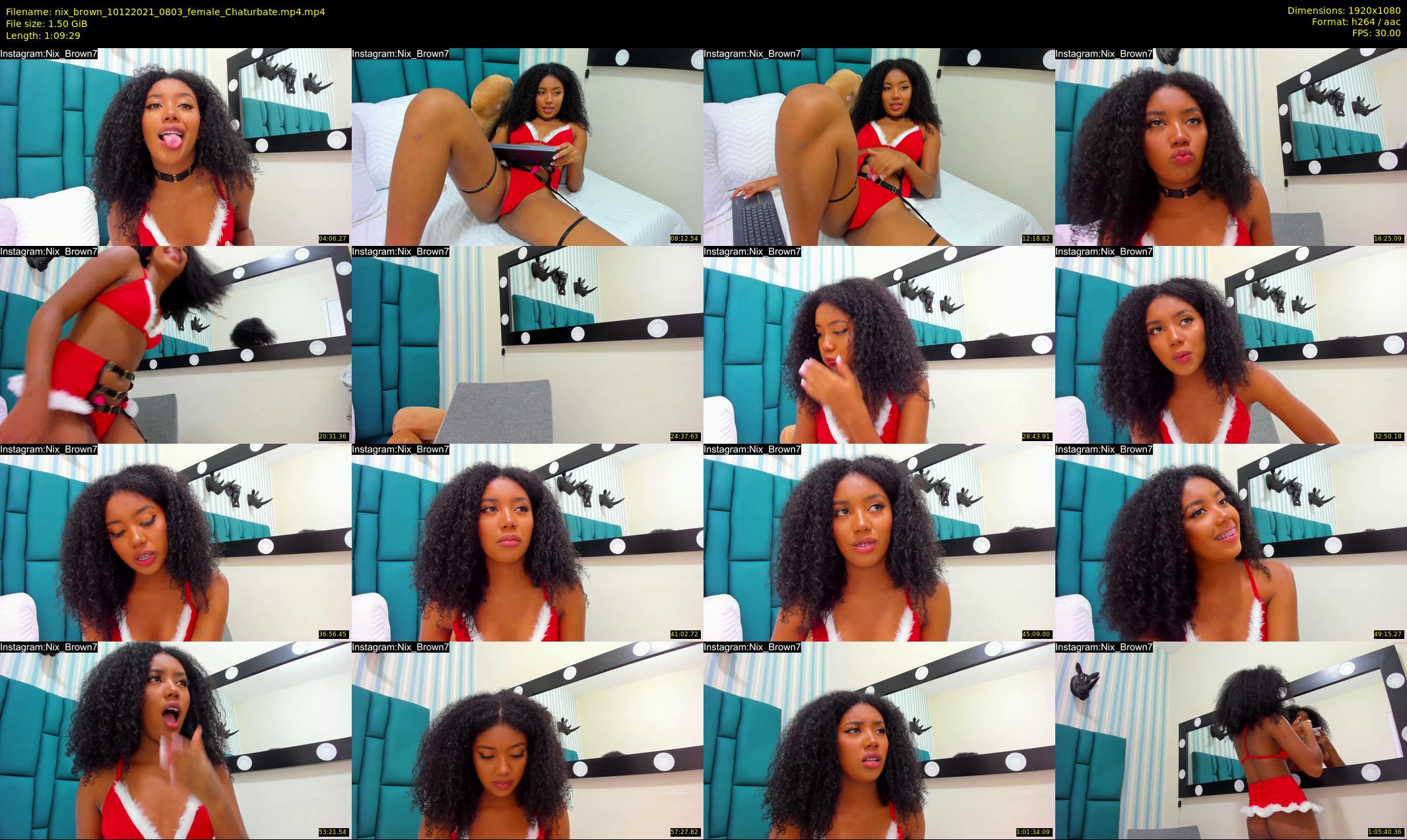 nix_brown — 70 minute Chaturbate female cam show recording, 1080p, Dec 10, 2021