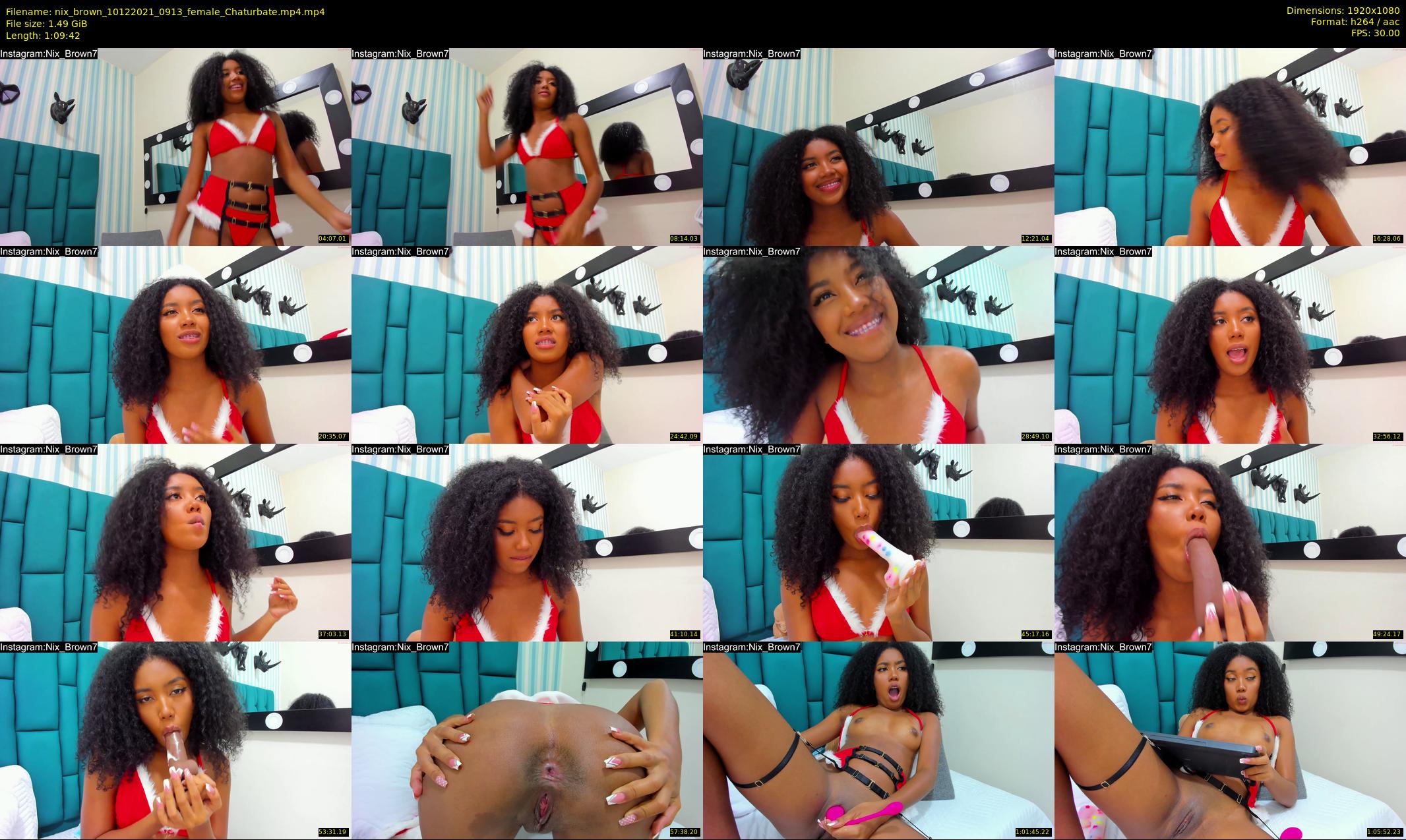 nix_brown — 70 minute Chaturbate female cam show recording, 1080p, Dec 10, 2021