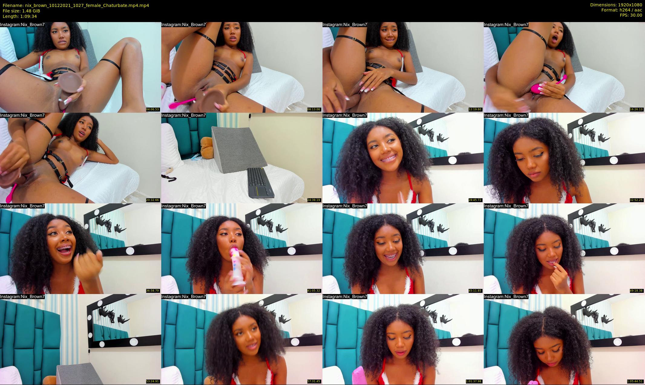 nix_brown — 70 minute Chaturbate female cam show recording, 1080p, Dec 10, 2021