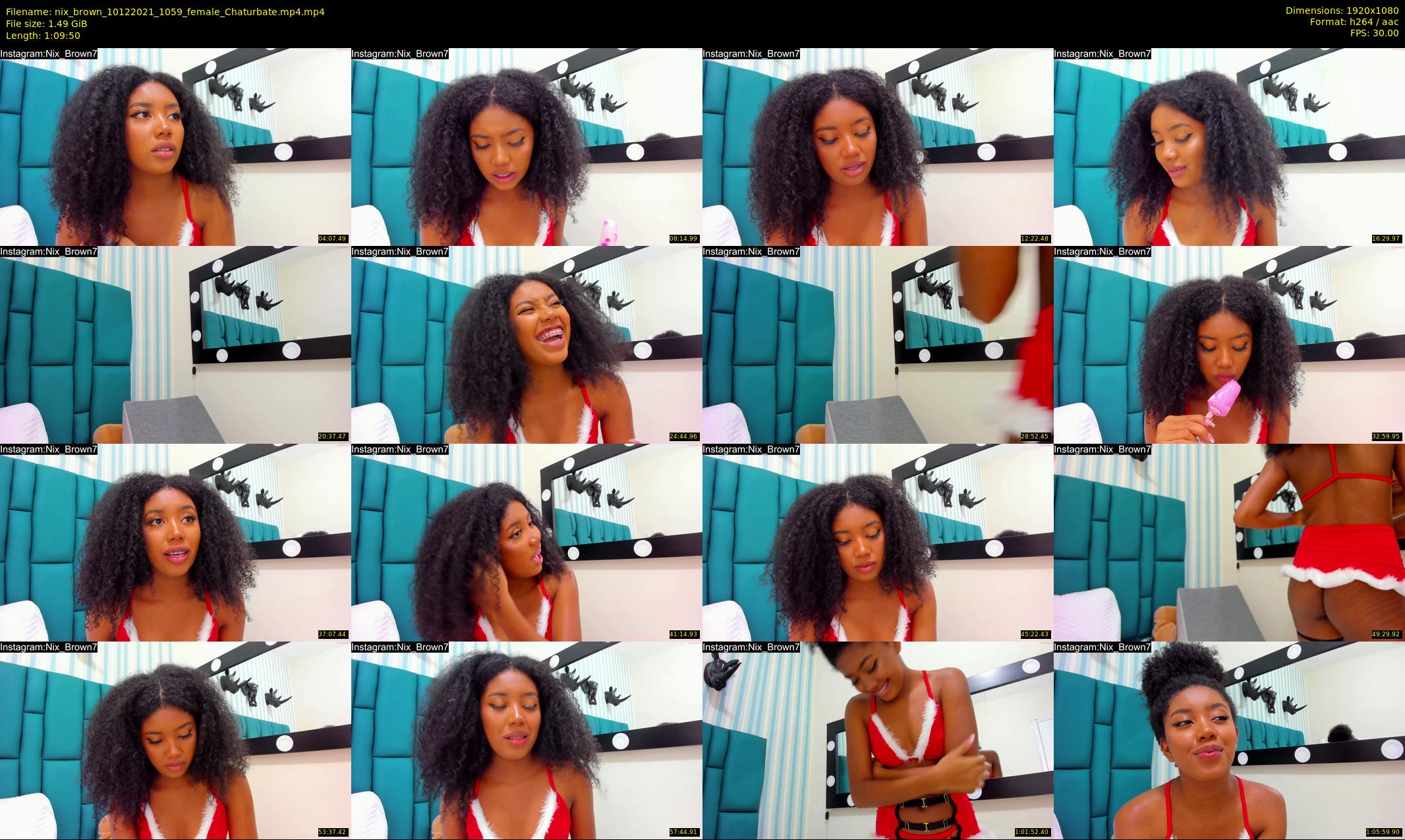 nix_brown — 70 minute Chaturbate female cam show recording, 1080p, Dec 10, 2021