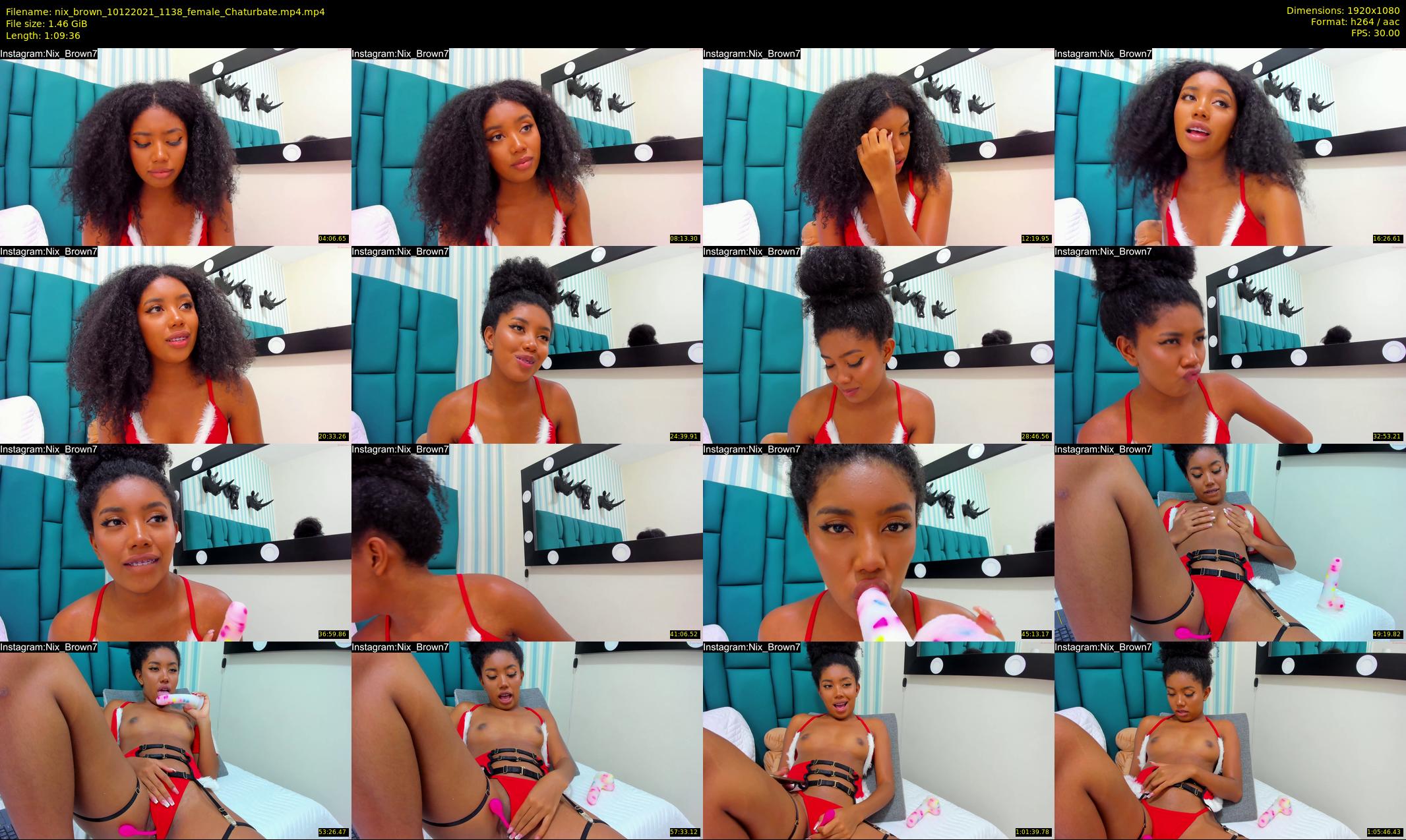 nix_brown — 70 minute Chaturbate female cam show recording, 1080p, Dec 10, 2021