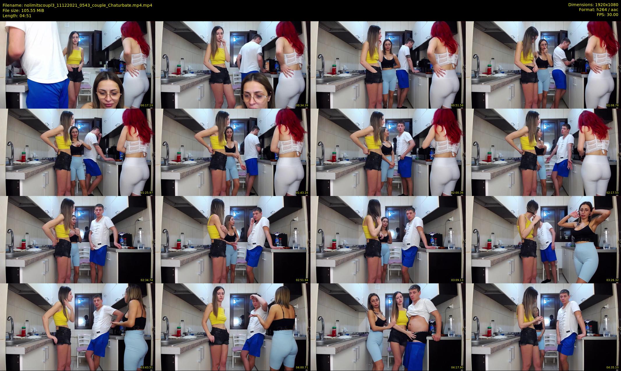 nolimitscoupl3 — 5 minute Chaturbate couple cam show recording, 1080p, Dec 11, 2021