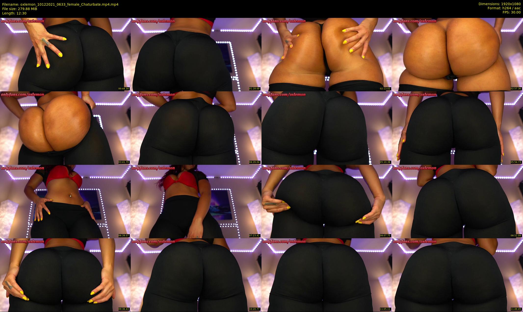 oxlemon — 13 minute Chaturbate female cam show recording, 1080p, Dec 10, 2021