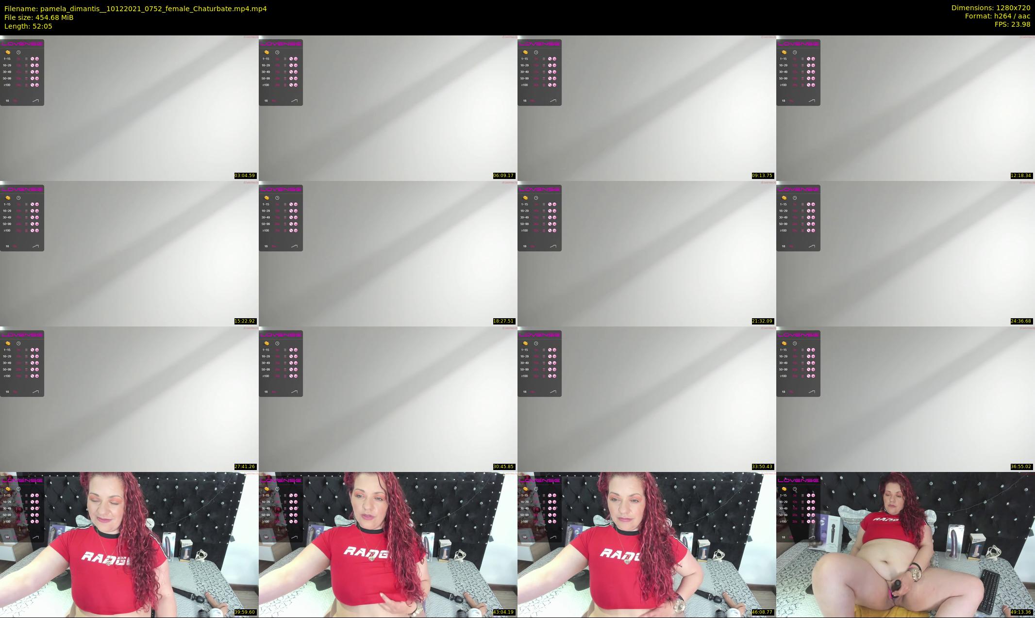 pamela_dimantis_ — 53 minute Chaturbate female cam show recording, 720p, Dec 10, 2021