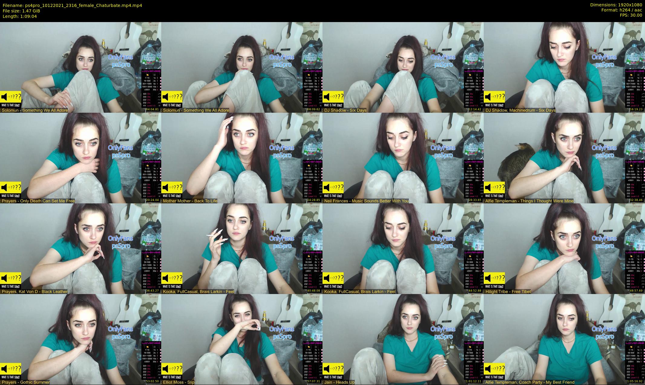 ps4pro — 70 minute Chaturbate female cam show recording, 1080p, Dec 10, 2021