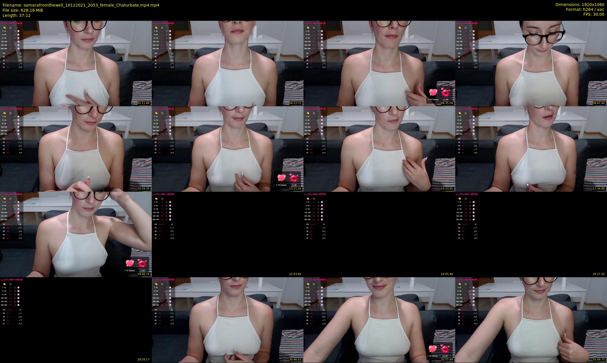 samarafromthewell — 38 minute Chaturbate female cam show recording, 1080p, Dec 10, 2021