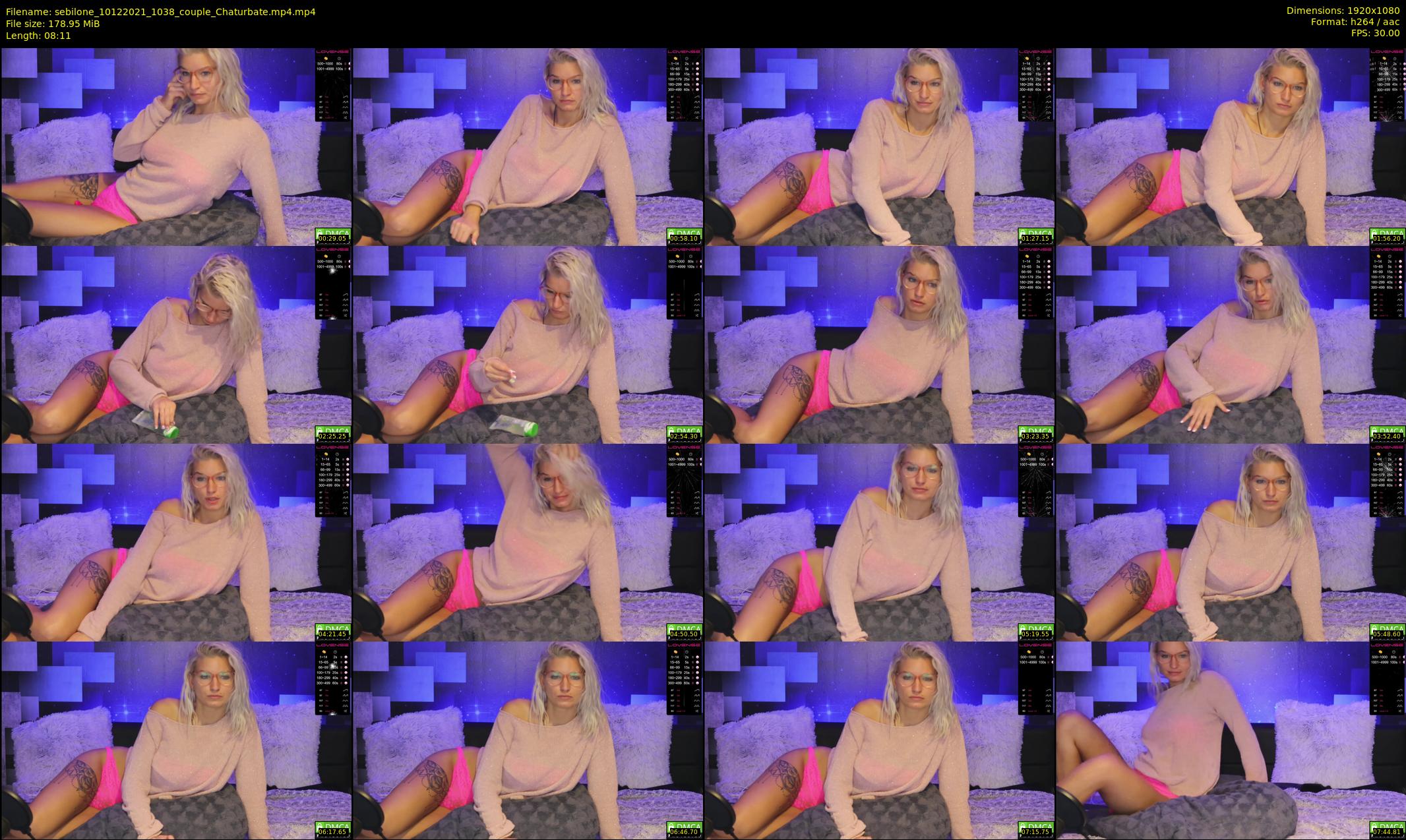 sebilone — 9 minute Chaturbate couple cam show recording, 1080p, Dec 10, 2021